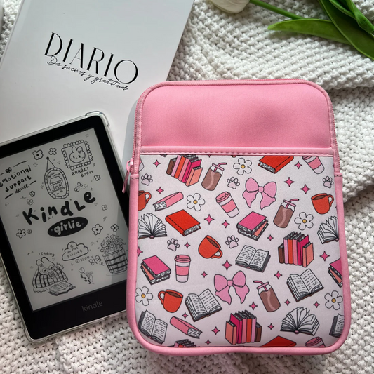Pink & Protected Kindle Sleeve